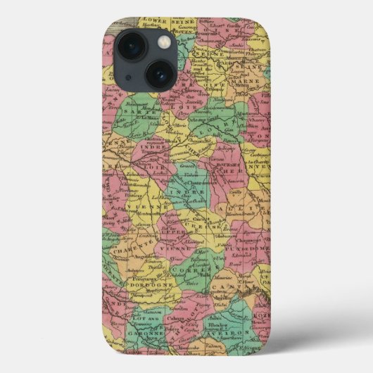 Coques Case-Mate iPhone La France, dans les départements (Verso)