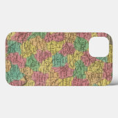 Coques Case-Mate iPhone La France, dans les départements (Verso (horizontal))