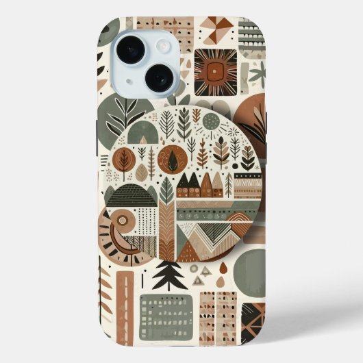 Coques Case-Mate iPhone La géométrie de la nature (Verso)