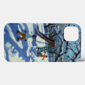 Coques Case-Mate iPhone La glissière en hiver Bourg St Moritz (Verso (horizontal))