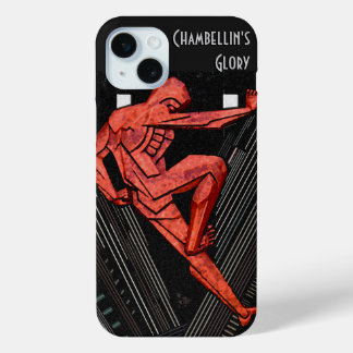 Coque iPhone 15 Mini La gloire de Chambellan Art déco - Personnalisé