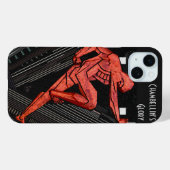 Coques Case-Mate iPhone La gloire de Chambellan Art déco - Personnalisé (Verso (horizontal))