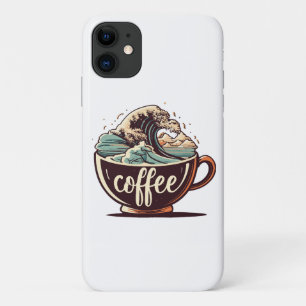 Case-Mate iPhone Case La Grande Vague De Café
