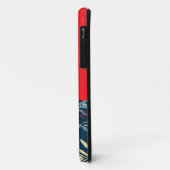 Coques Case-Mate iPhone La Grande vague Hokusai dans le style art de l'esp (Dos/Gauche)