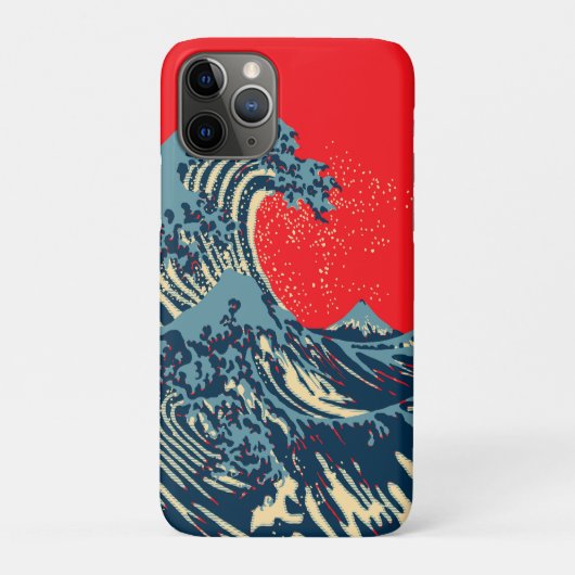 Coques Case-Mate iPhone La Grande vague Hokusai dans le style art de l'esp (Dos)