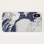 Coques Case-Mate iPhone La grande vague outre de Kanagawa (神奈川沖浪裏) (Dos (Horizontal))