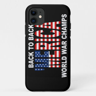Etui iPhone Case-Mate 'La guerre mondiale de drapeau de MERICA USA mâch
