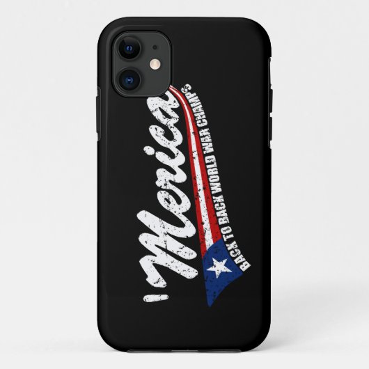 Coques Case-Mate iPhone 'La guerre mondiale de MERICA mâche la caisse (Dos)