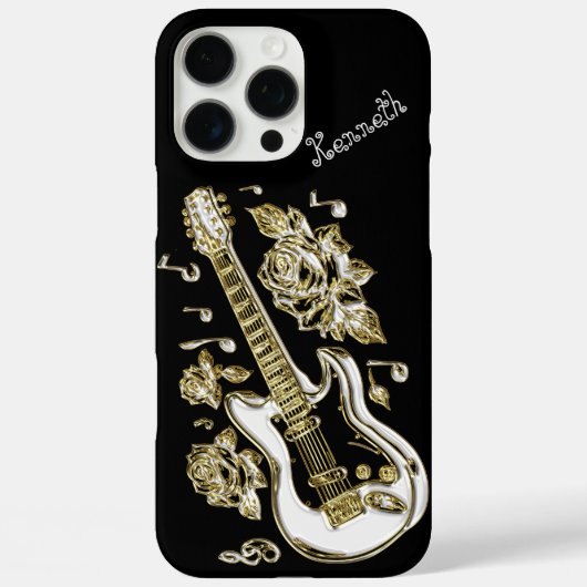 Coques Case-Mate iPhone La Guitare Iconique Crée Un Splendor Musical (Verso)