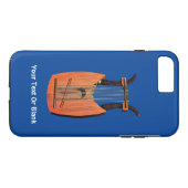Coques Case-Mate iPhone La Harpe du roi David (Dos (Horizontal))