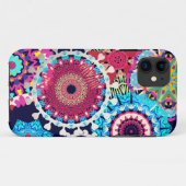 Coques Case-Mate iPhone La hippie fleurit des couvertures d'iphone (Dos (Horizontal))