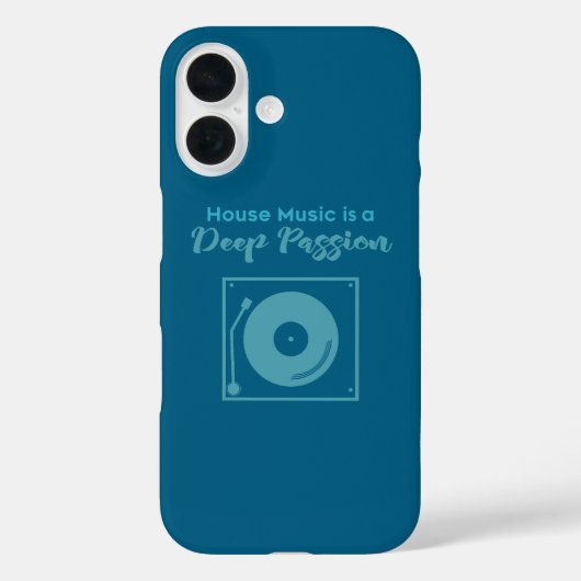 Coques Case-Mate iPhone La house music est une passion profonde (Verso)