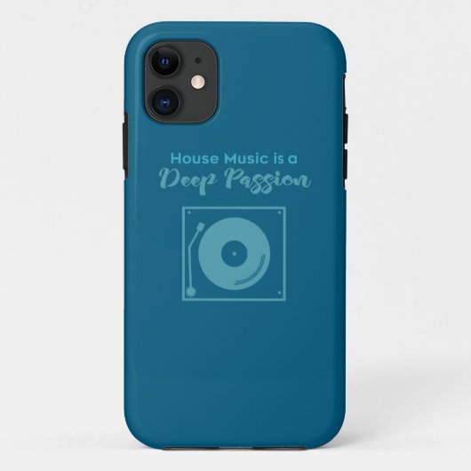 Coques Case-Mate iPhone La house music est une passion profonde (Dos)