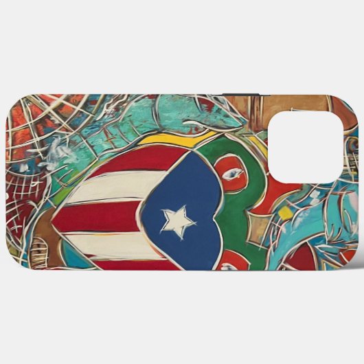 Coques Case-Mate iPhone La Isla - Porto Rico (Verso (horizontal))