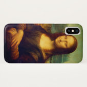 Coques Case-Mate iPhone La Joconde de Léonard de Vinci (Dos (Horizontal))