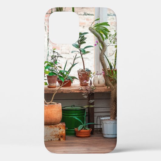 Coques Case-Mate iPhone La jungle urbaine. Jardin d'hiver avec plantes, fl (Verso)
