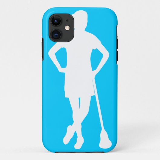 Coques Case-Mate iPhone La lacrosse des femmes tout le cas de l'iPhone (Dos)