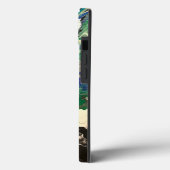 Coques Case-Mate iPhone La Laguna peinture noir bleu turquoise blanc (Verso / Gauche)