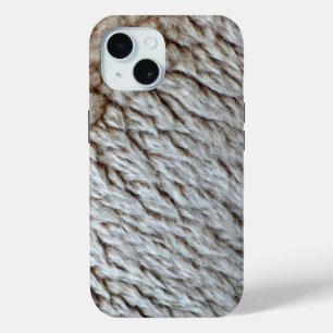 Coque Pour iPhone 15 La laine des moutons Abstraite nature