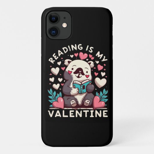 Coques Case-Mate iPhone La lecture est ma Saint-Valentin (Dos)