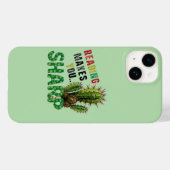 Coques Case-Mate iPhone La Lecture Vous Rend Sharp Drôle Amateurs de lectu (Verso (horizontal))