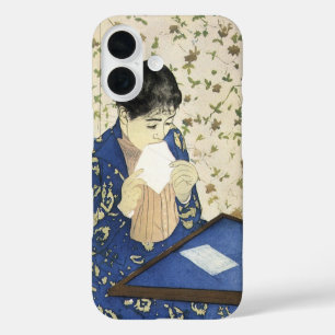 Coques iPhone 16 La Lettre de Mary Cassatt, Impressionnisme Vintage