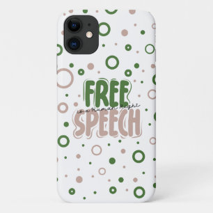 Case-Mate iPhone Case La liberté d'expression est un droit humain