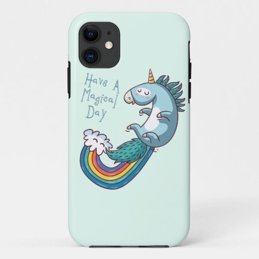 Coques Case-Mate iPhone La licorne ont un jour magique (Dos)