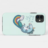 Coques Case-Mate iPhone La licorne ont un jour magique (Dos (Horizontal))