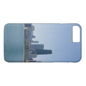 Coques Case-Mate iPhone La ligne aérienne de Chicago (Dos (Horizontal))