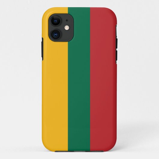 Coques Case-Mate iPhone La Lithuanie - drapeau lithuanien (Dos)