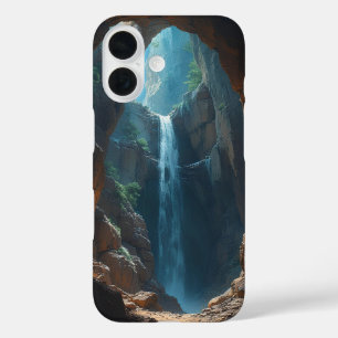 Coques iPhone 16 La Lumière des Chutes Cachées