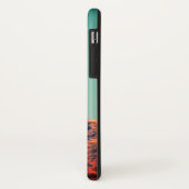 Coques Case-Mate iPhone La Lune et une tour : Aberystwyth (Dos/Gauche)