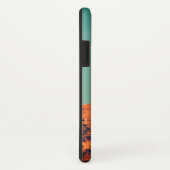 Coques Case-Mate iPhone La Lune et une tour : Aberystwyth (Dos/Droite)