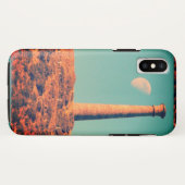 Coques Case-Mate iPhone La Lune et une tour : Aberystwyth (Dos (Horizontal))
