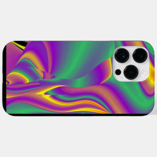 Coque Pour Pour iPhone 14 Pro Max La Magie des Couleurs Abstrait 3D Rainbowart