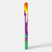Coques Case-Mate iPhone La magie des couleurs Abstrait Rainbowart 3D (Verso / Gauche)