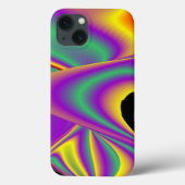 Coques Case-Mate iPhone La magie des couleurs Abstrait Rainbowart 3D (Verso)