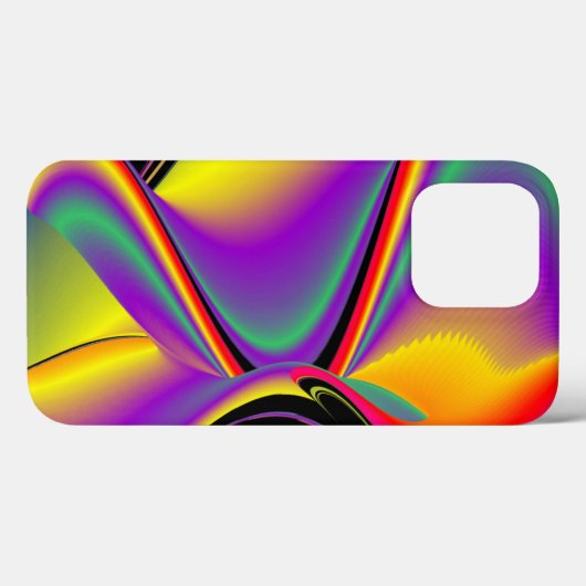 Coques Case-Mate iPhone La magie des couleurs Abstrait Rainbowart 3D (Verso (horizontal))