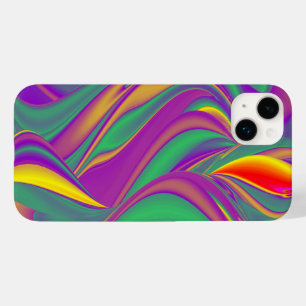 Coque Pour iPhone 14 Plus La magie des couleurs Abstrait Rainbowart 3D