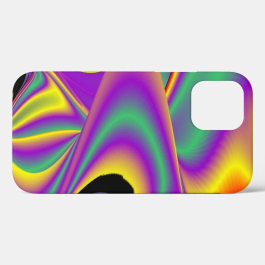 Coques Case-Mate iPhone La magie des couleurs Abstrait Rainbowart 3D (Verso (horizontal))