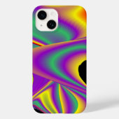 Coques Case-Mate iPhone La magie des couleurs Abstrait Rainbowart 3D (Verso)
