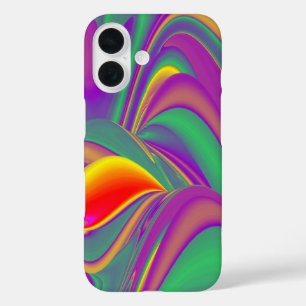 Coques iPhone 16 La magie des couleurs Abstrait Rainbowart 3D