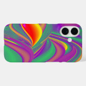 Coques Case-Mate iPhone La magie des couleurs Abstrait Rainbowart 3D (Verso (horizontal))