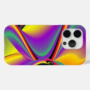 Coque iPhone 15 Pro La magie des couleurs Abstrait Rainbowart 3D
