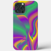 Coques Case-Mate iPhone La magie des couleurs Abstrait Rainbowart 3D (Verso)