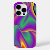 Coques Case-Mate iPhone La magie des couleurs Abstrait Rainbowart 3D (Verso)