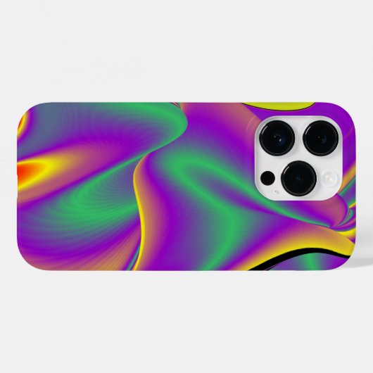 Coques Case-Mate iPhone La magie des couleurs Abstrait Rainbowart 3D (Verso (horizontal))
