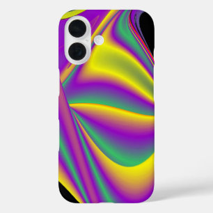 Coques iPhone 16 La magie des couleurs Abstrait Rainbowart 3D