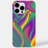 Coques Case-Mate iPhone La magie des couleurs Abstrait Rainbowart 3D (Verso)